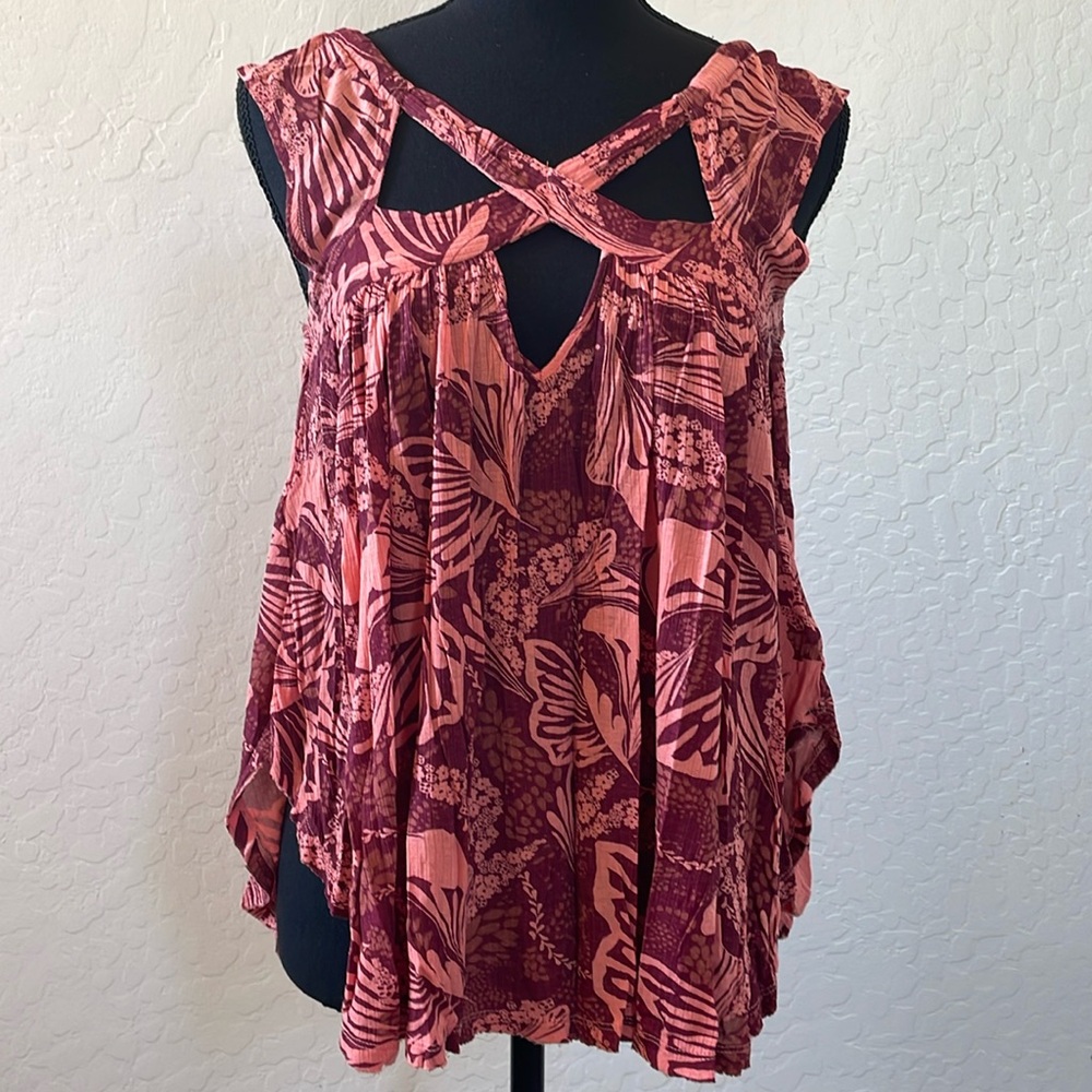 Butterfly flowy top